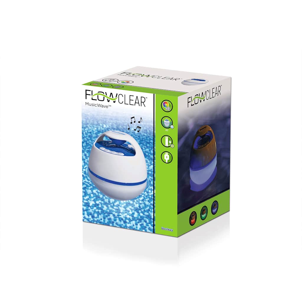 Bestway flytande bluetooth-högtalare med LED