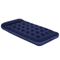 Bestway luftmadrass med inbyggd fotpump flockad
