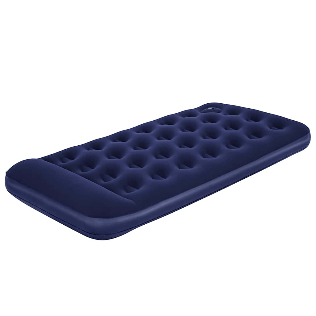 Bestway luftmadrass med inbyggd fotpump flockad