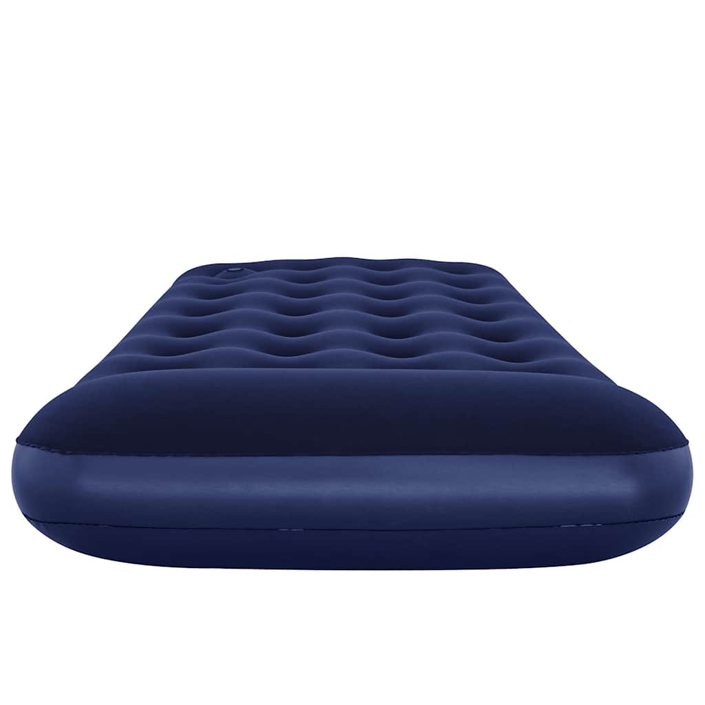 Bestway luftmadrass med inbyggd fotpump flockad