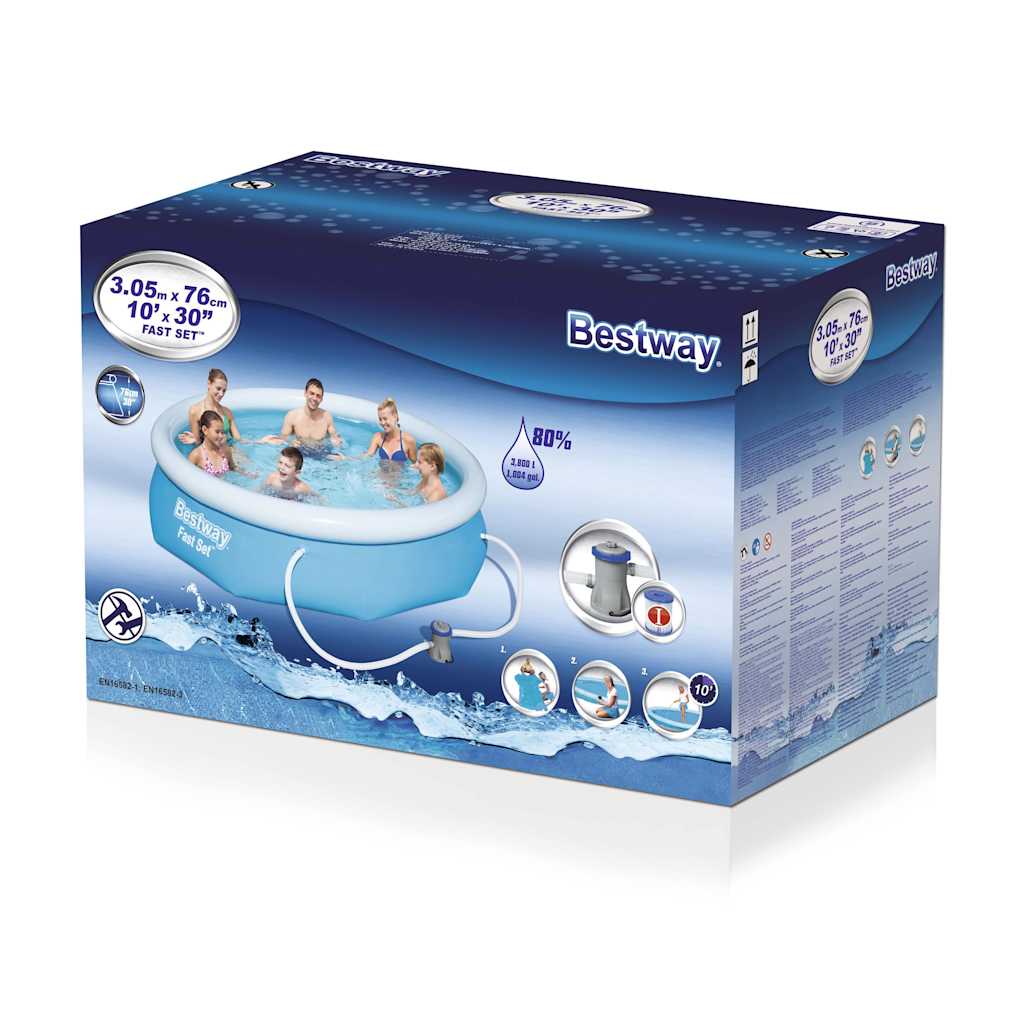 Bestway Trädgårdspool Fast Set 57270