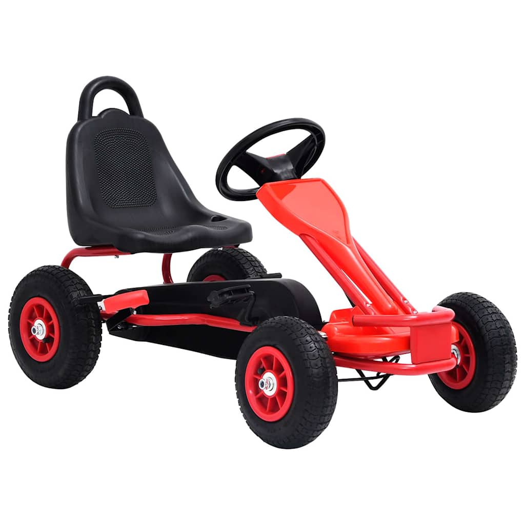Pedaldriven Gokart Med Luftdäck