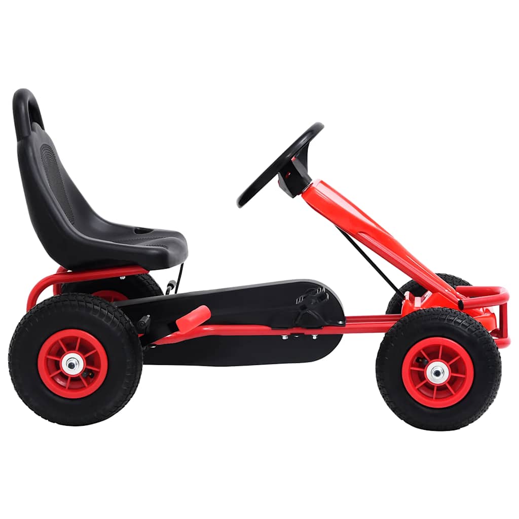 Pedaldriven Gokart Med Luftdäck