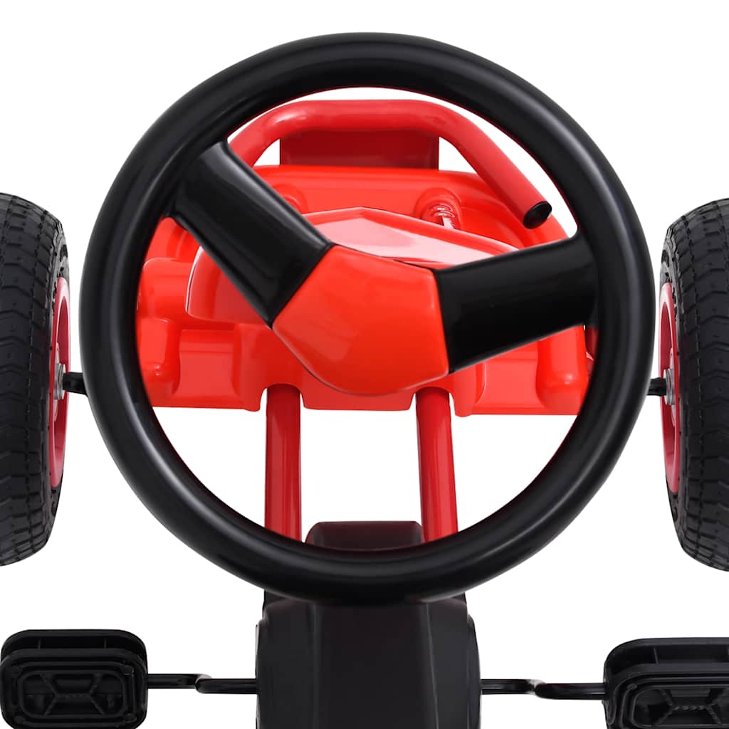 Pedaldriven Gokart Med Luftdäck