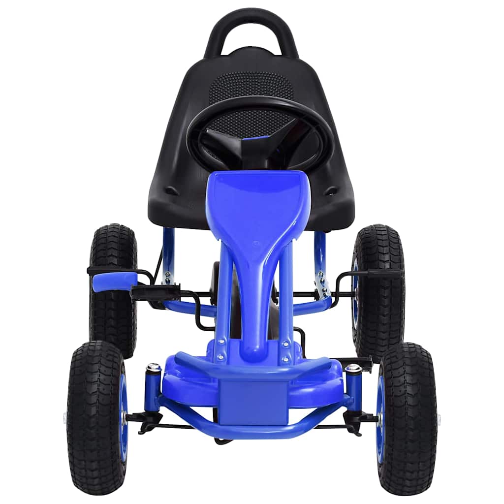 Pedaldriven gokart med luftfyllda däck