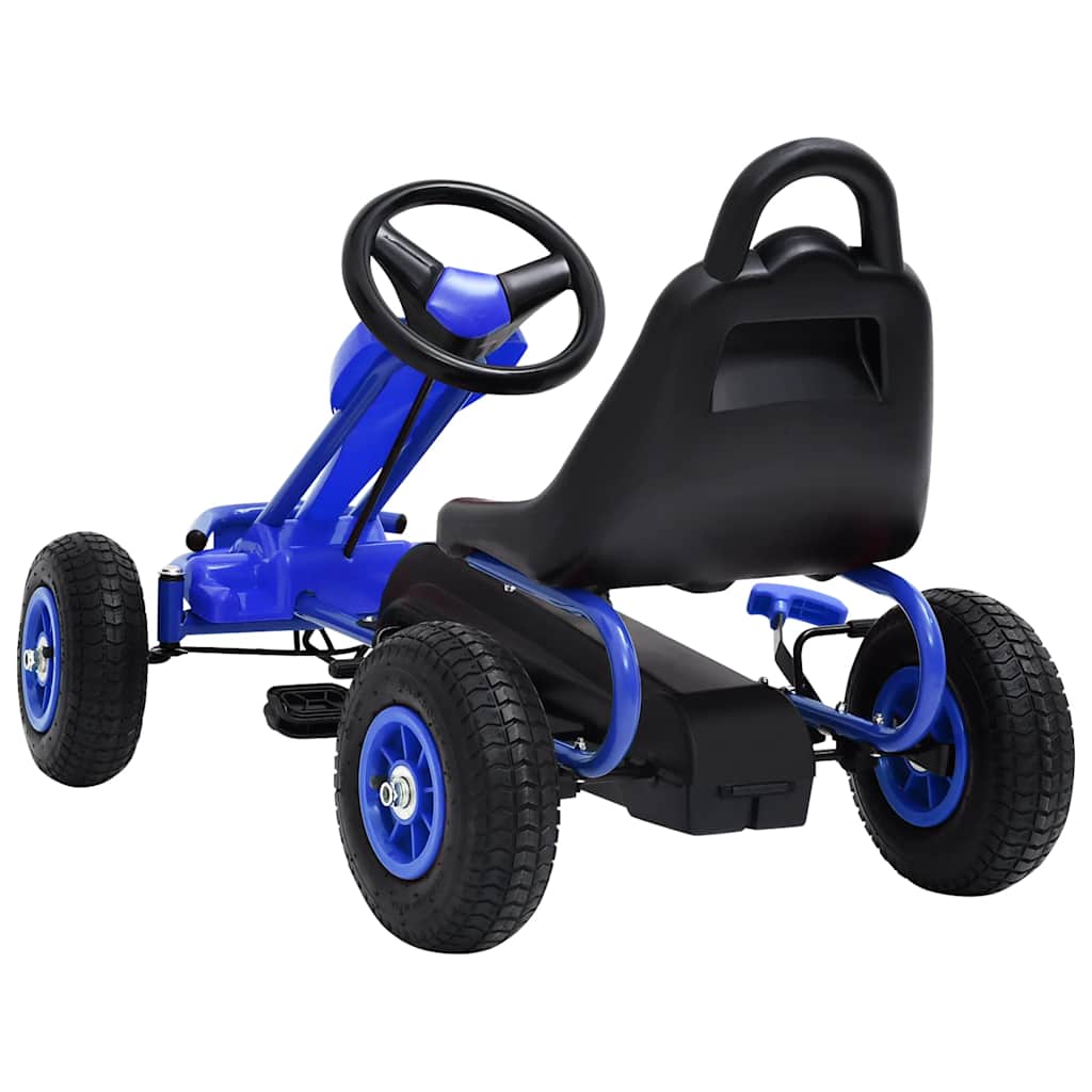 Pedaldriven gokart med luftfyllda däck