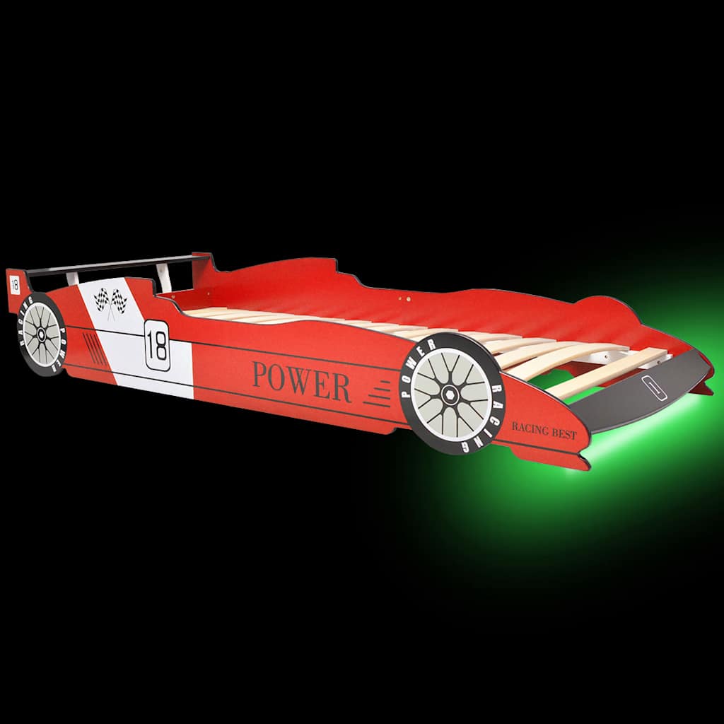 LED Barnsäng Racerbil