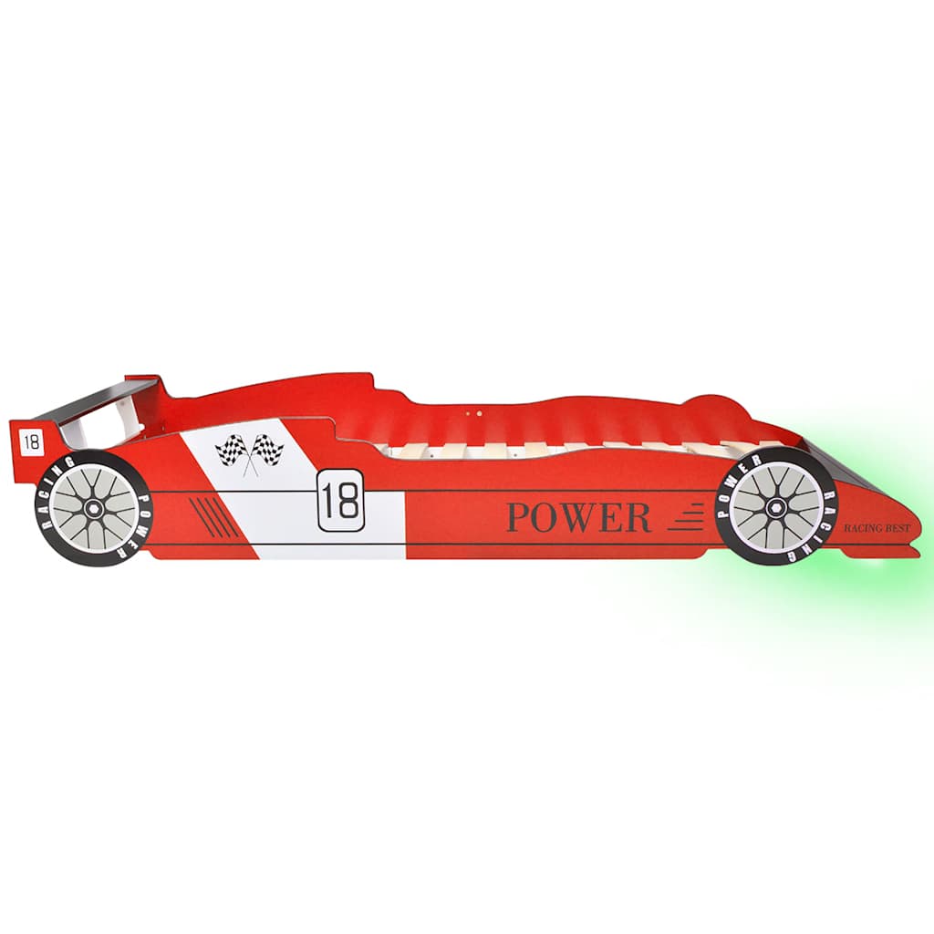 LED Barnsäng Racerbil