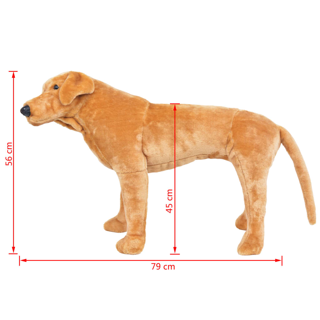 Stående leksakshund labrador xxl