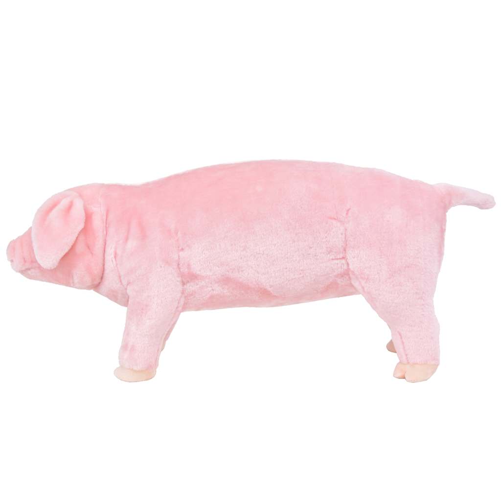 Stående leksaksgris plysch XXL