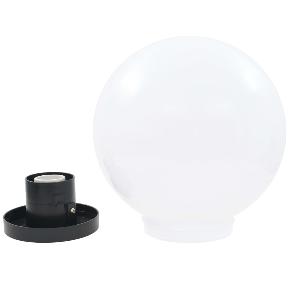Globlampa LED Set 2 St Sfäriska PMMA
