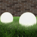 Globlampa LED Set 2 St Sfäriska PMMA