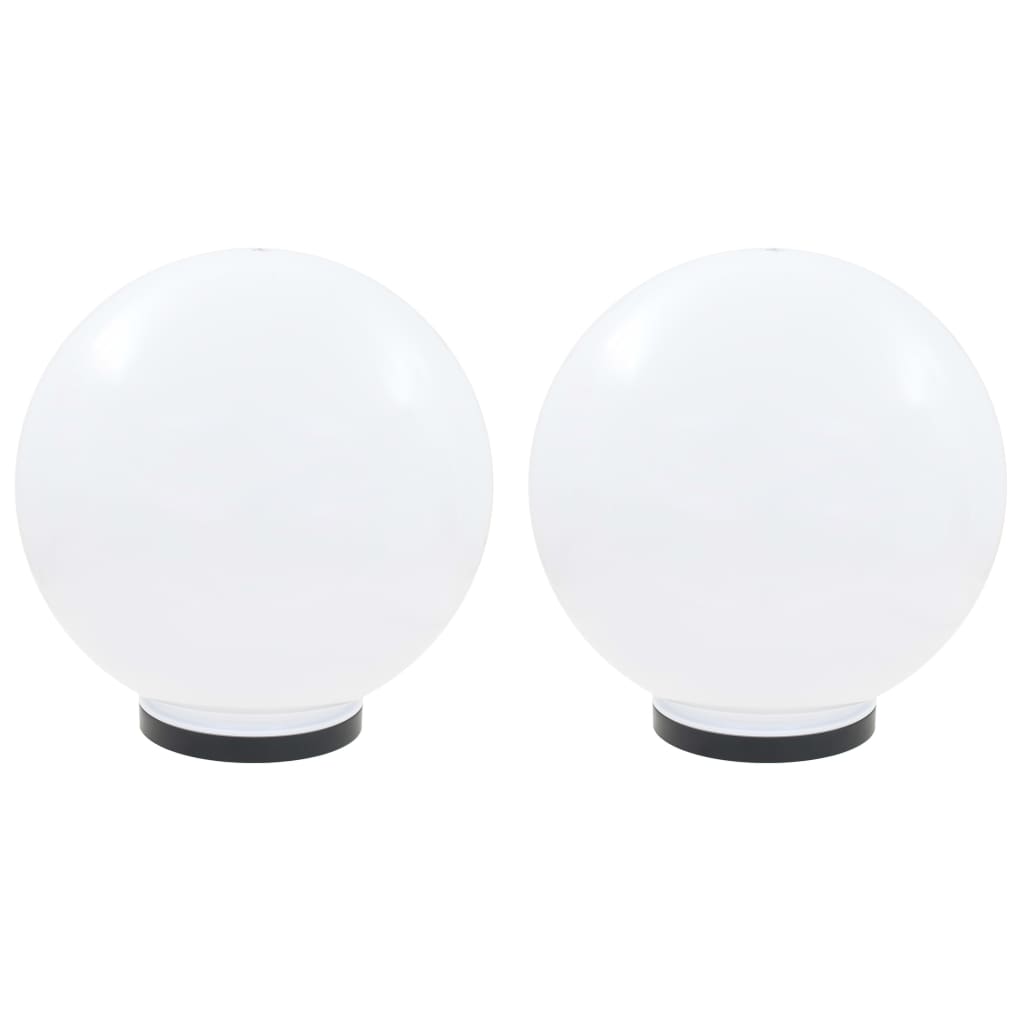 Globlampa LED Set 2 St Sfäriska PMMA