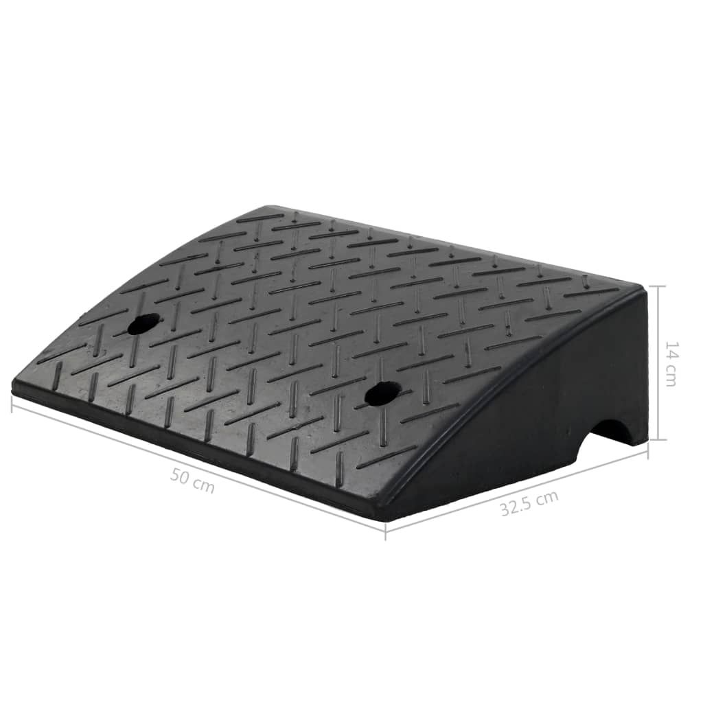 Trottoarramp gummi