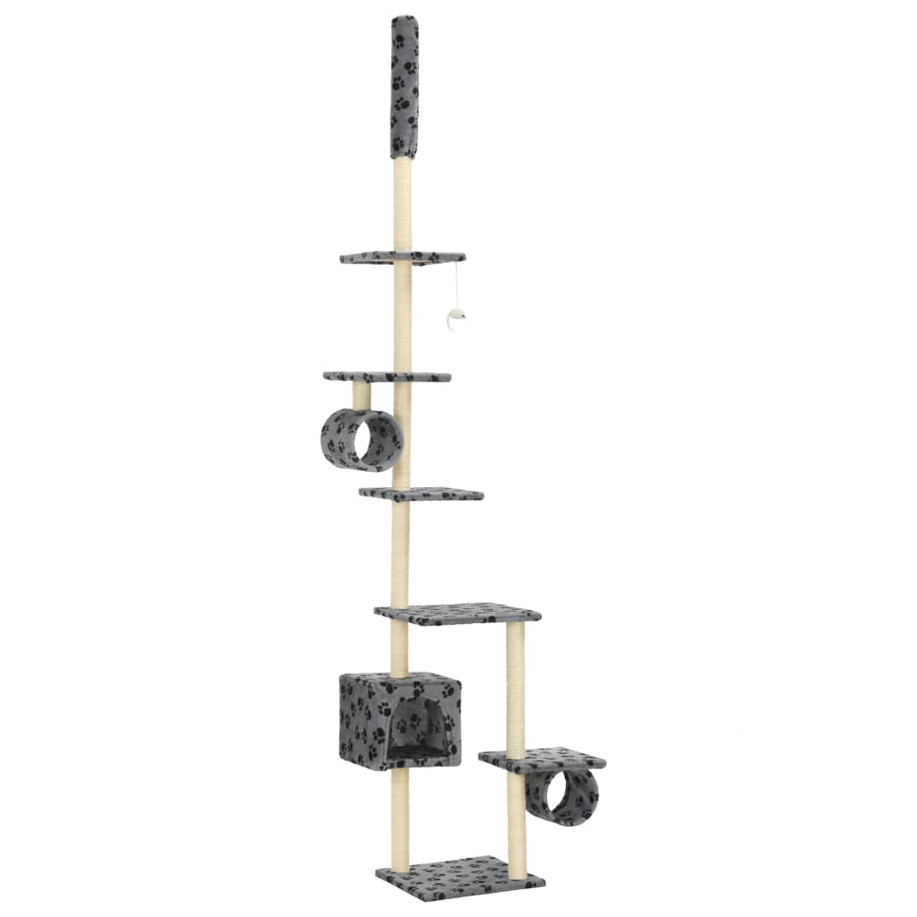 Klösträd med sisalpelare 260 cm tassavtryck
