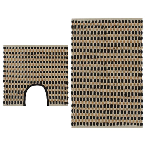 Badrumsmattor Handvävd Jute