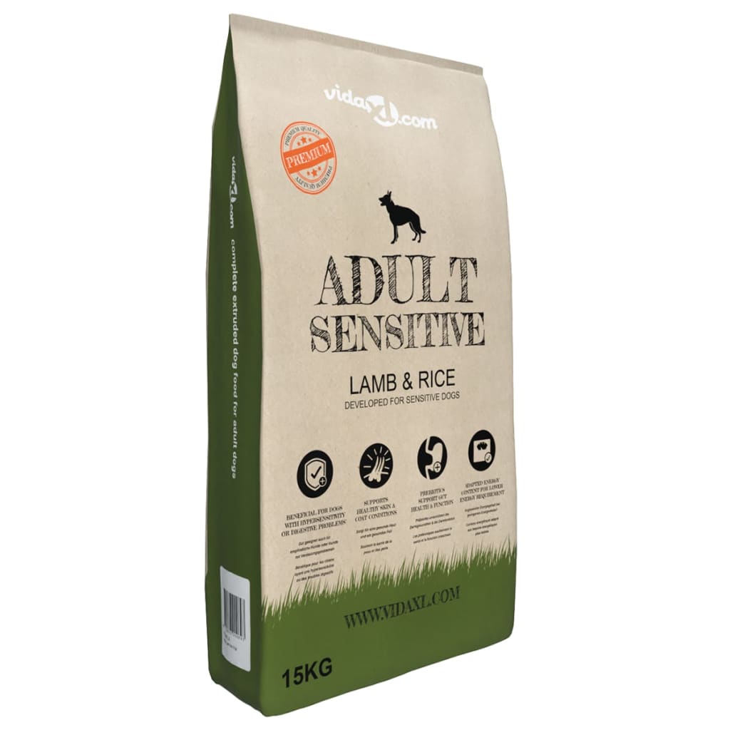 Premium Hundmat Torr Adult Sensitive Lamb & Rice 2 St