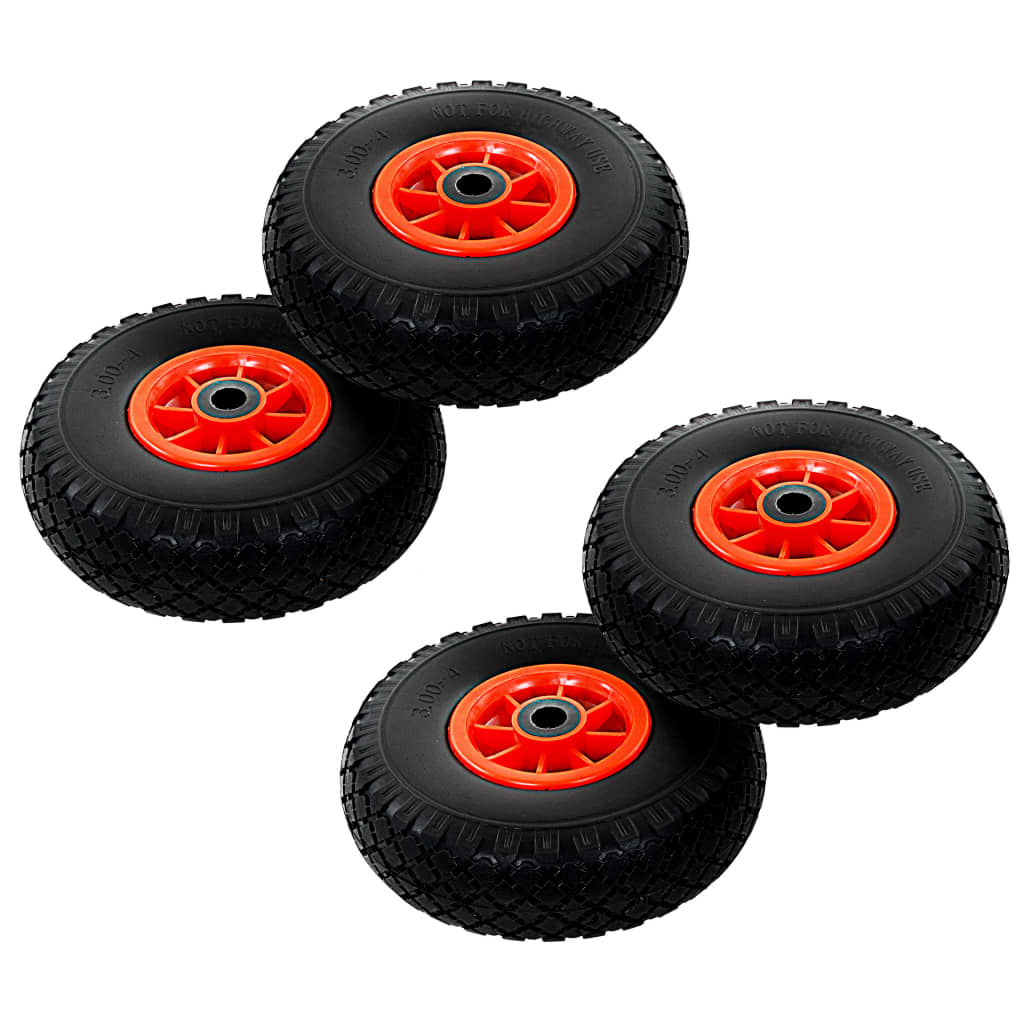 Hjul för säckkärra massiv PU 3.00-4 ( )