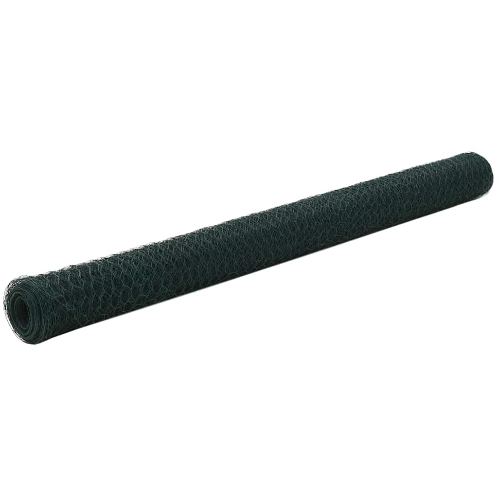 Hönsnät stål med PVC-beläggning