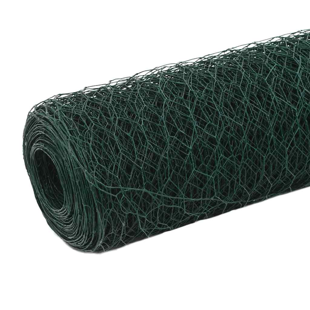 Hönsnät stål med PVC-beläggning