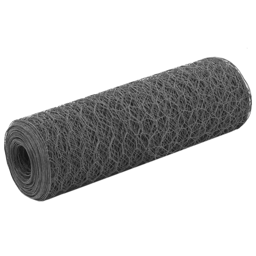 Hönsnät stål med PVC-beläggning