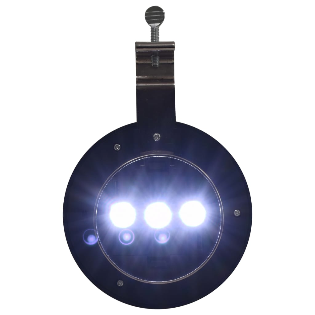 Sollampa LED Set Rund