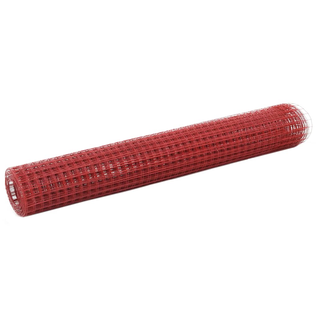 Hönsnät stål med PVC-beläggning