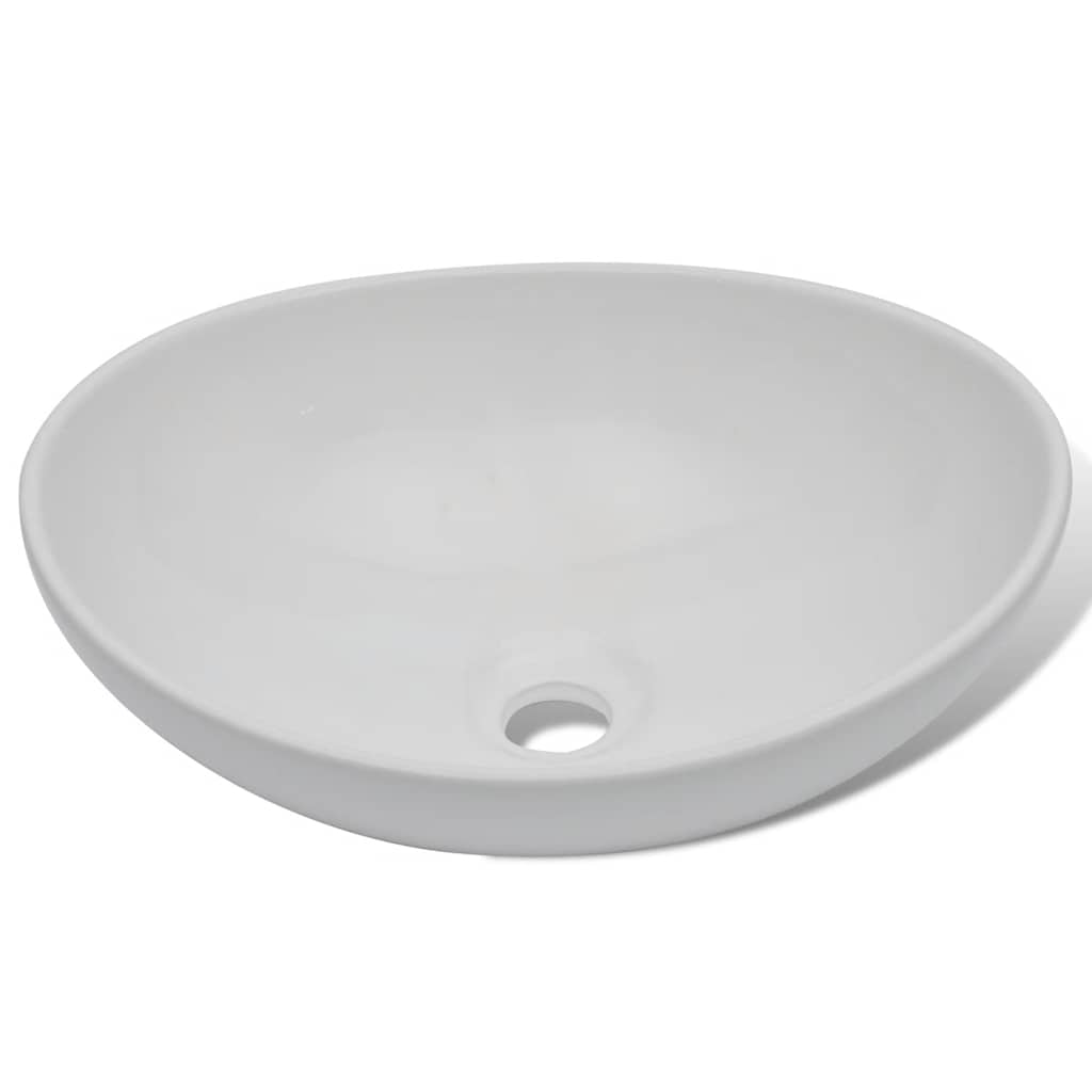 Handfat Med Blandare Oval