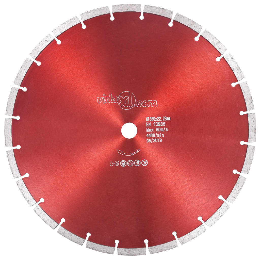Diamantklinga stål 350 mm