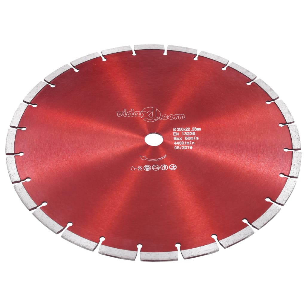 Diamantklinga stål 350 mm