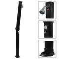 Hopfällbar soldusch 214 cm 23 L