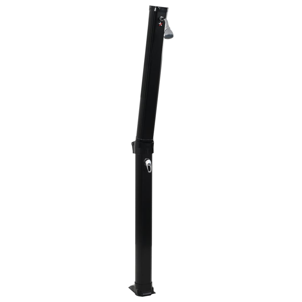 Hopfällbar soldusch 214 cm 23 L