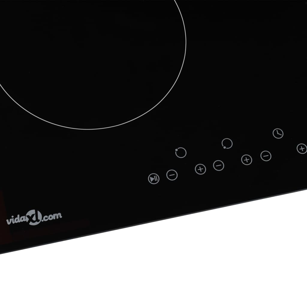 Keramikhäll med 4 plattor touchkontroll 6000 W