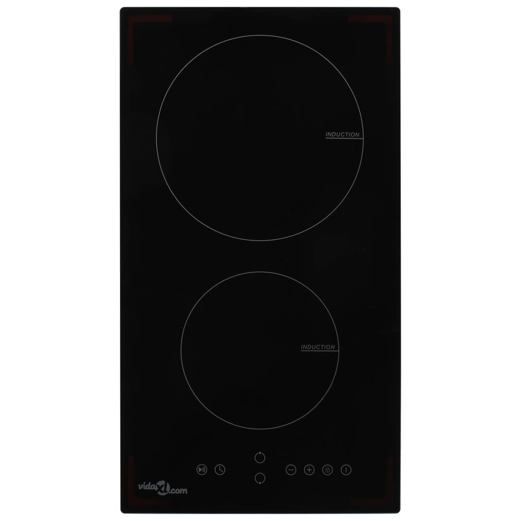 Induktionshäll Med 2 Plattor Touchkontroll 3500 W