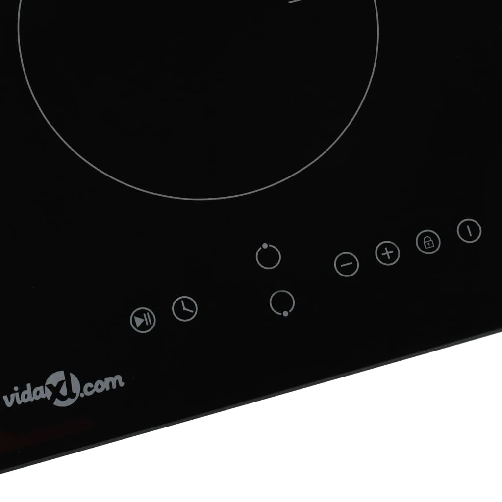 Induktionshäll Med 2 Plattor Touchkontroll 3500 W