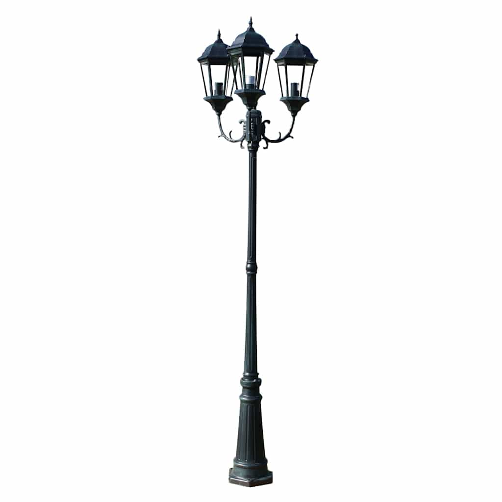 Trädgårdslampa 3 Armar