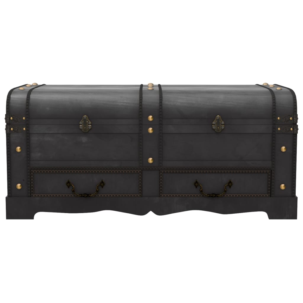 Skattkista vintagestil stor trä