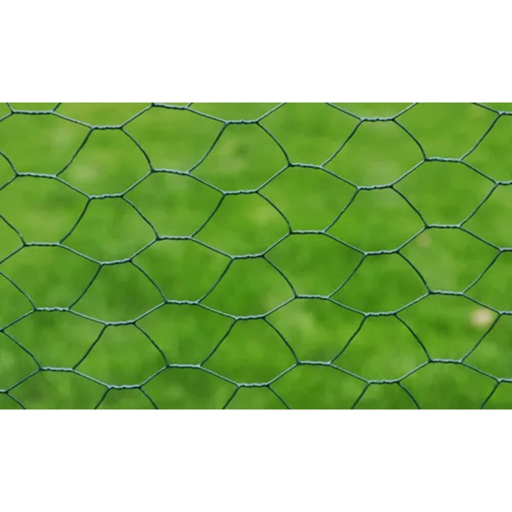 Hönsnät stål med PVC-beläggning