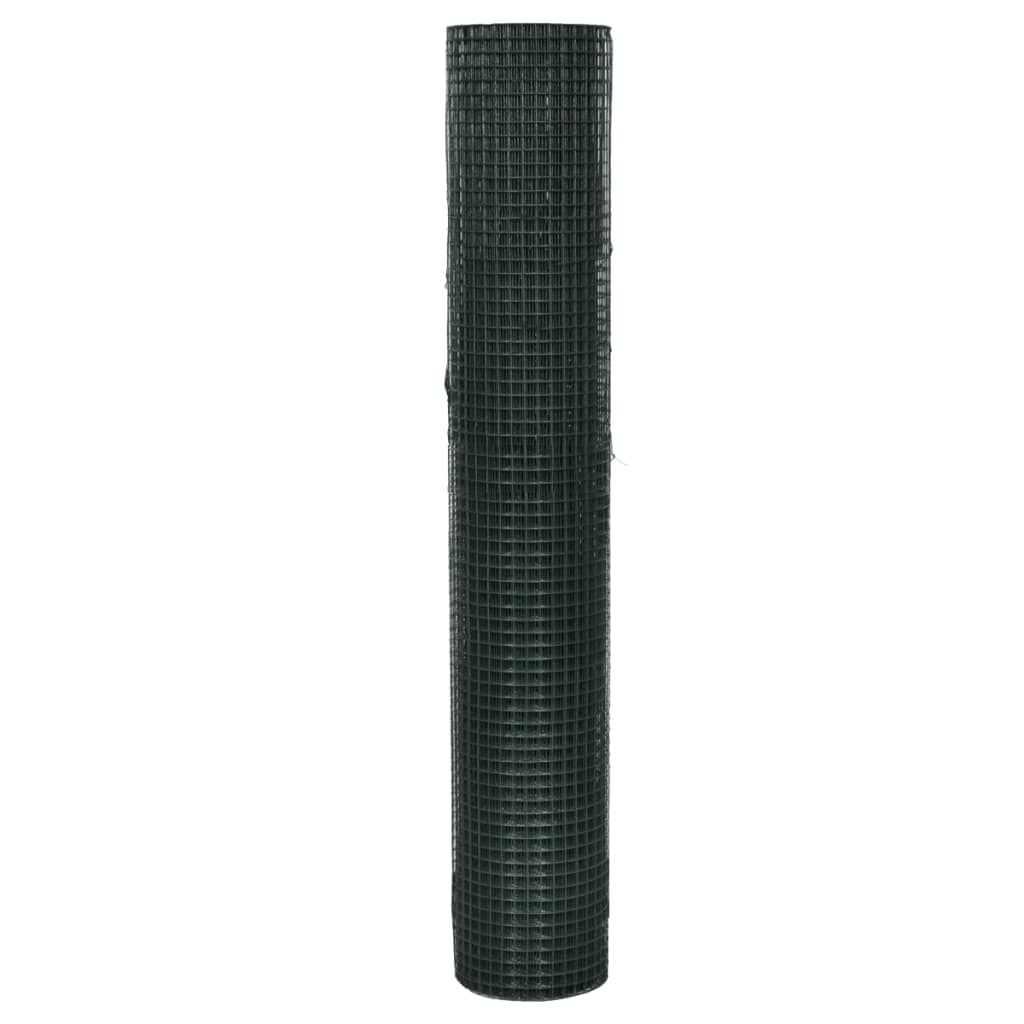 Hönsnät galvaniserat med PVC-beläggning