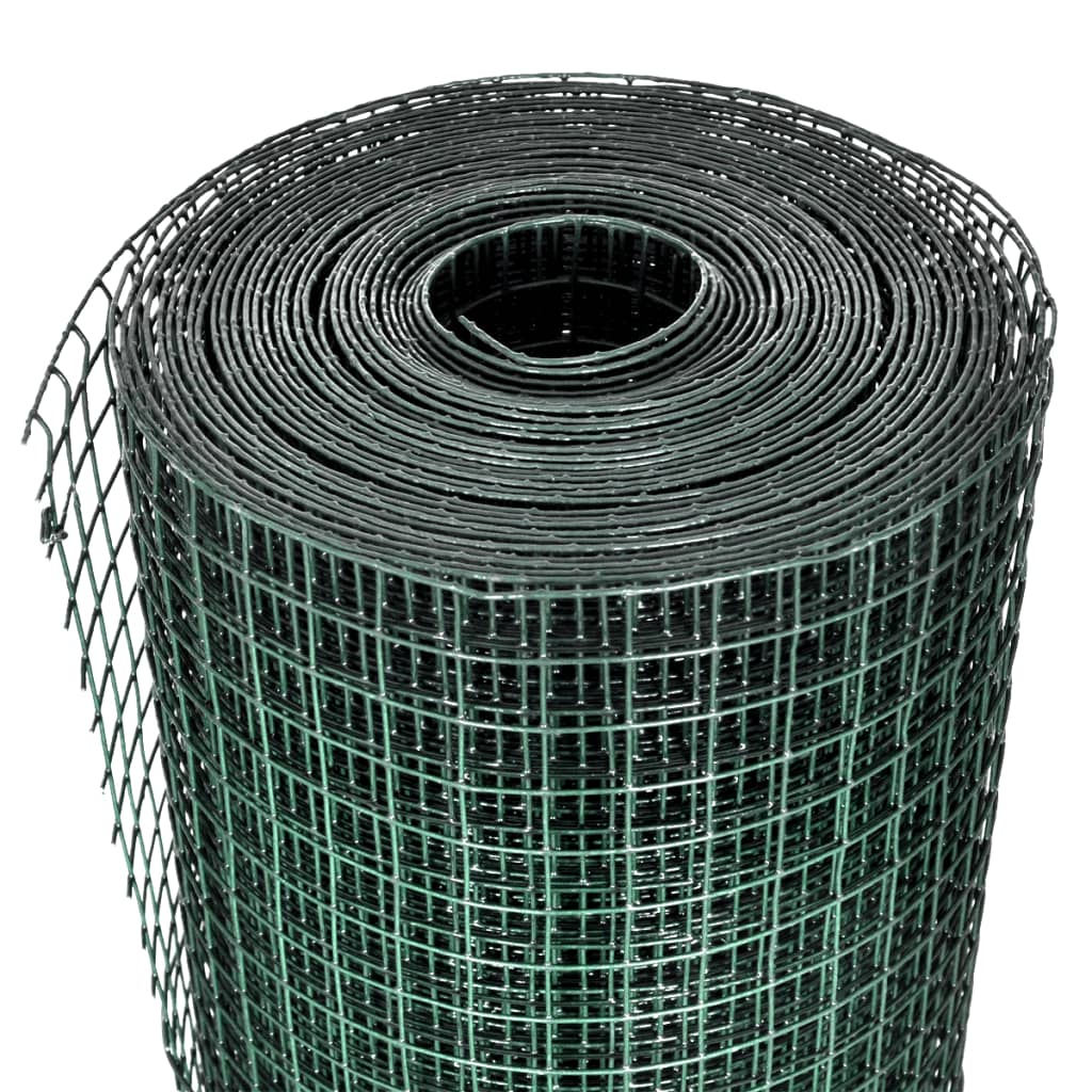 Hönsnät galvaniserat med PVC-beläggning