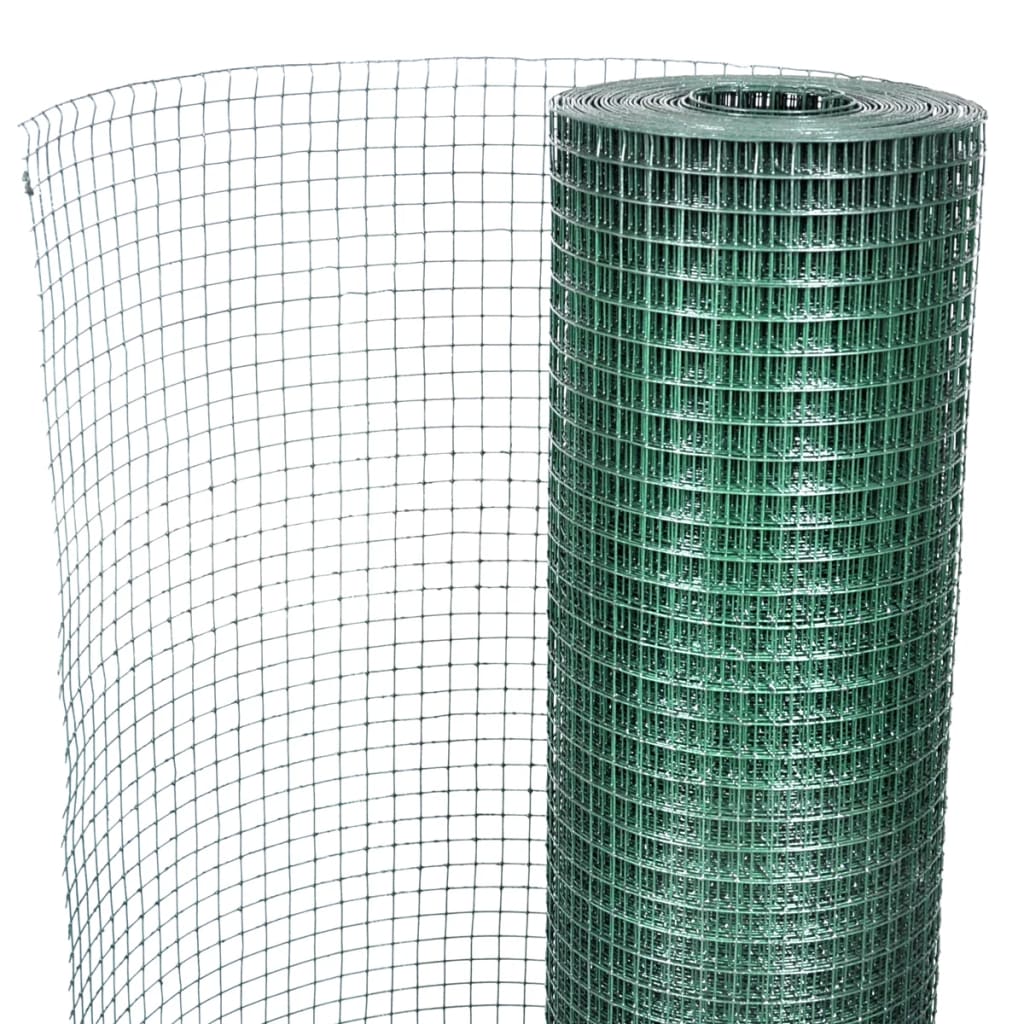 Hönsnät galvaniserat med PVC-beläggning