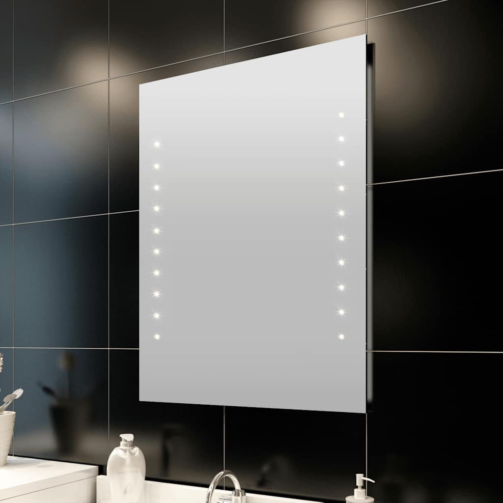 Badrumsspegel med Led-lampor (l X H)