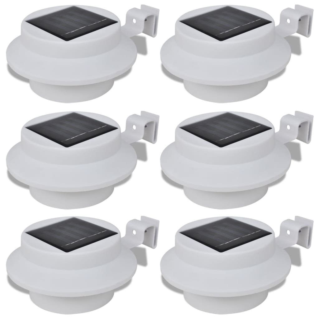 Ytterbelysning LED 6-pack Solcell