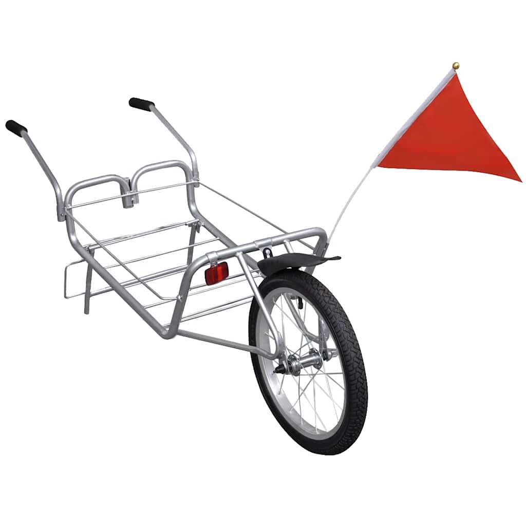 Cykelsläp ett hjul med förvaringsväska