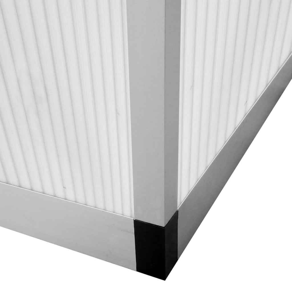 Växthus i förstärkt med basram 7,55 m²