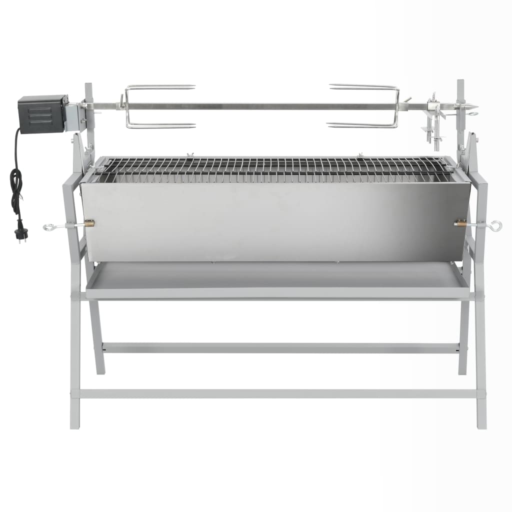 BBQ I Och Rostfritt Med Grillspätt
