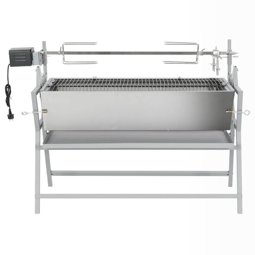 BBQ I Och Rostfritt Med Grillspätt