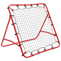 Justerbart Fotbollsmål Kickback Rebounder