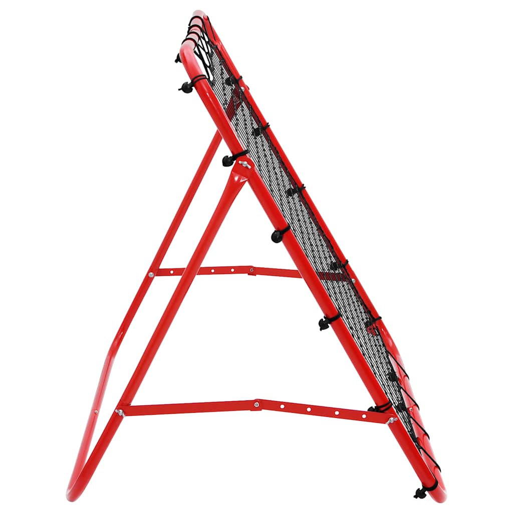 Justerbart Fotbollsmål Kickback Rebounder