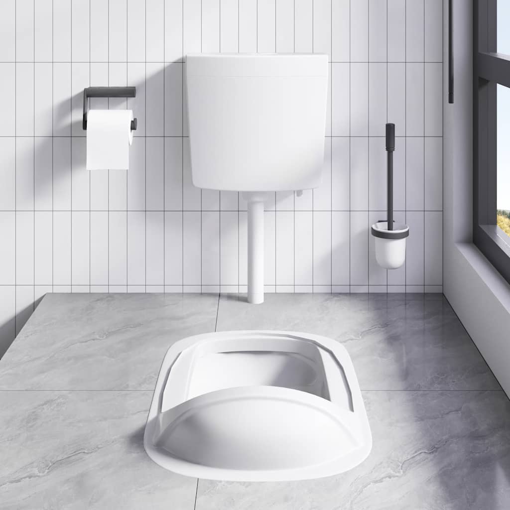 Cistern till toalett med botten inlopp 3 och 6 L